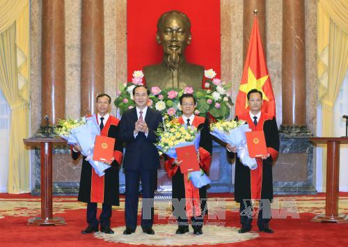 Bổ nhiệm Phó Chánh án, Thẩm phán Tòa án nhân dân tối cao 